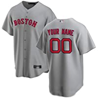 Los mejores  - TIEON Uniformes de béisbol de los Red Sox- Ropa Deportiva de Verano- Telas elásticas y Transpirables- Uniformes de…